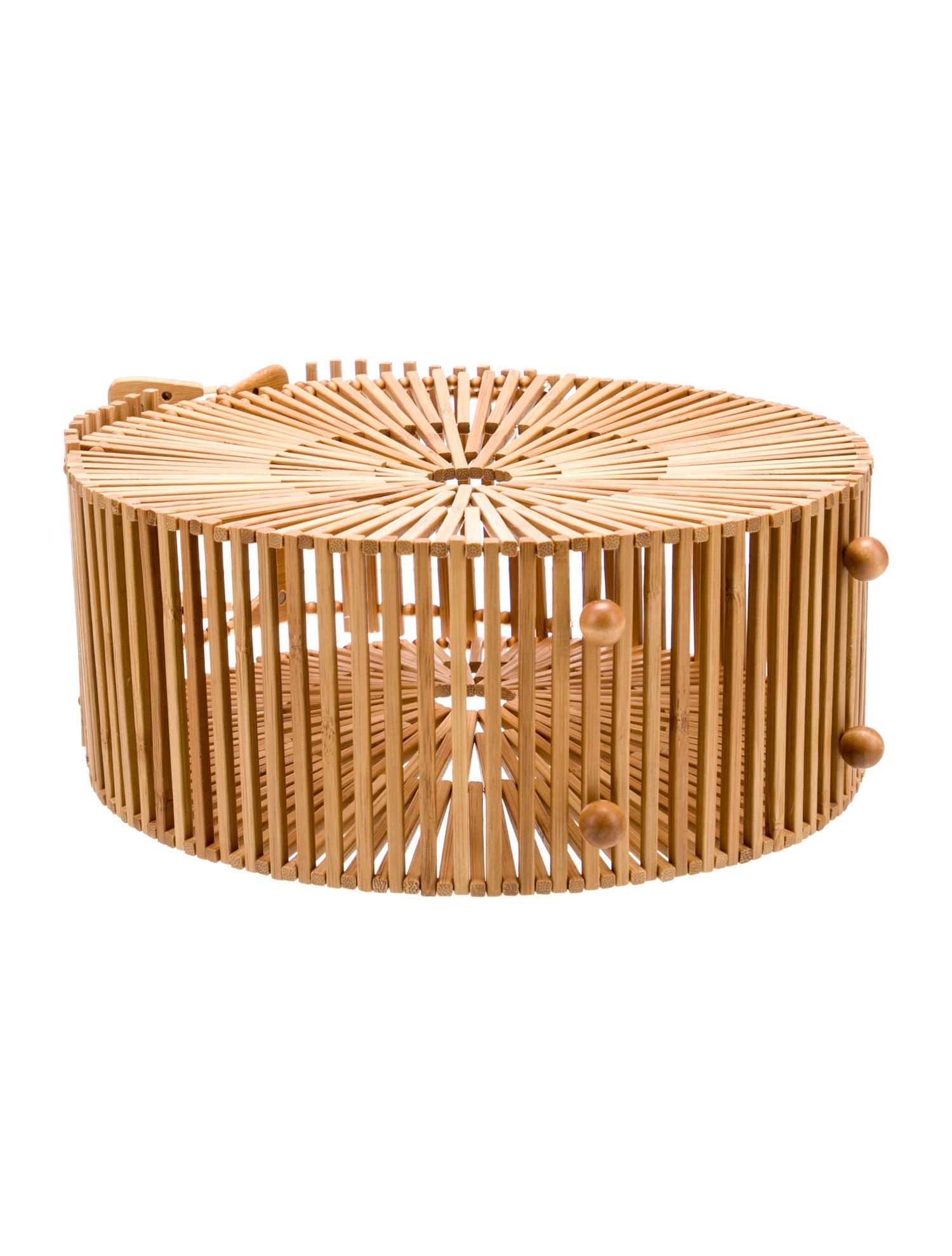 Cult Gaia Bamboo Top Handle Bag